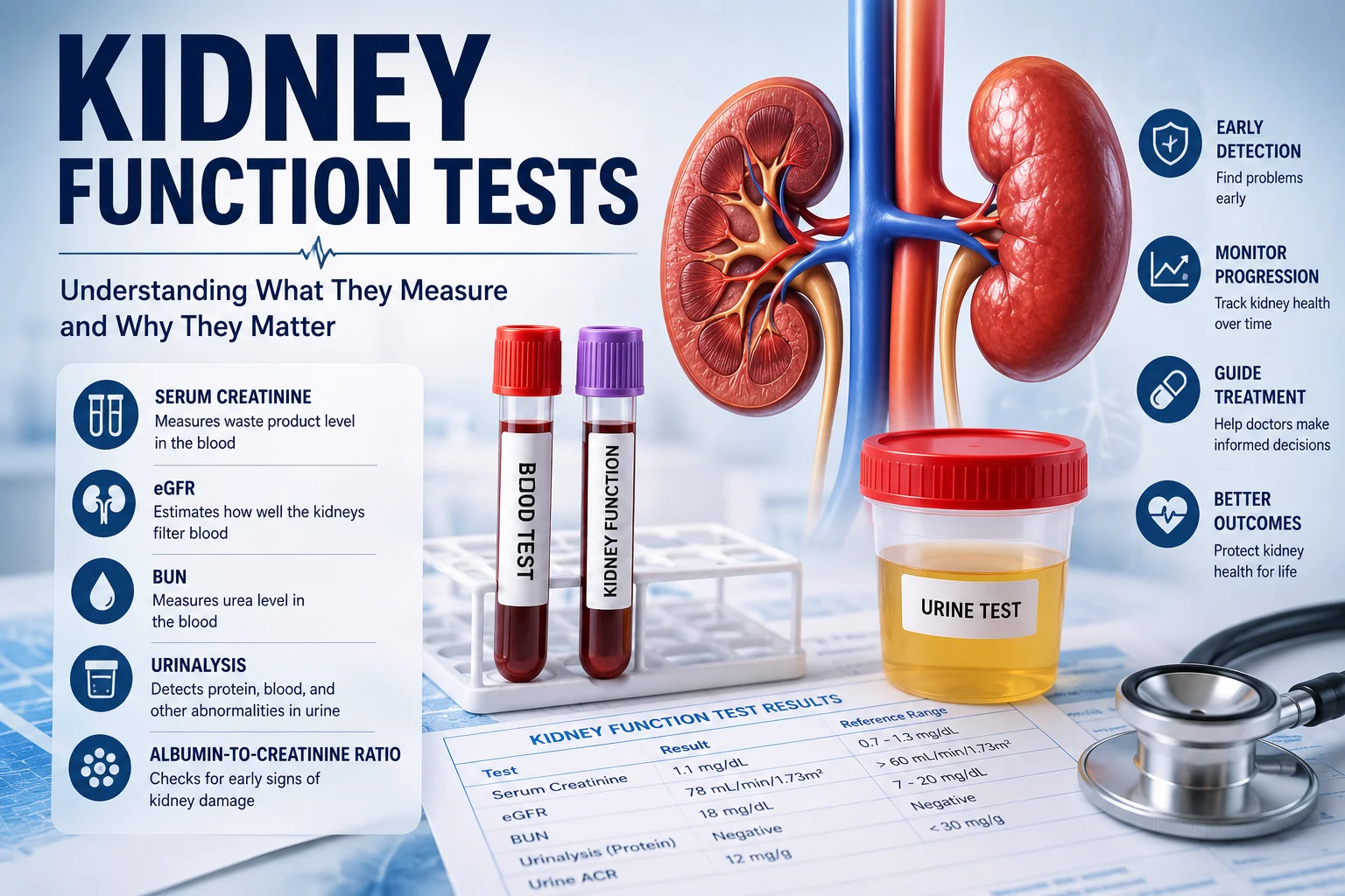 Kidney function Tests: A Guide to Monitoring Kidney Health