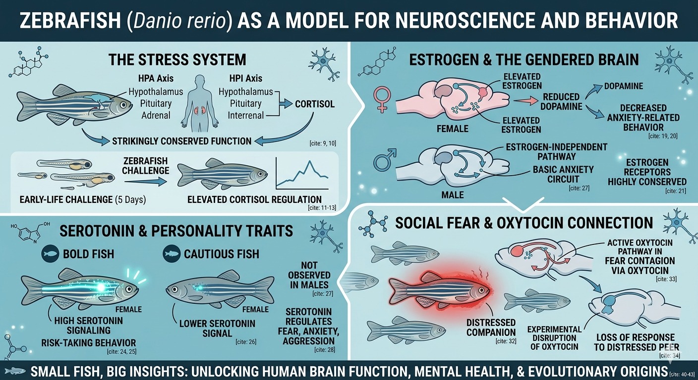 Hormones, Neurons, and Behavior: Lessons from the Zebrafish Brain